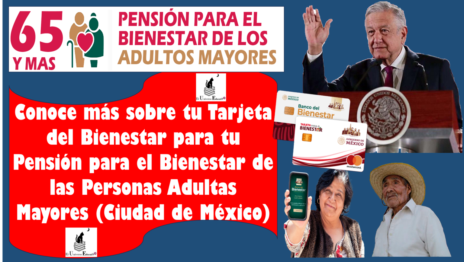 Conoce M S Sobre Tu Tarjeta Del Bienestar Para Tu Pensi N Para El