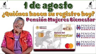 1 de agosto | ¿Quiénes hacen su registro hoy?, Pensión Mujeres Bienestar