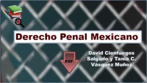 Derecho Penal Mexicano David Cienfuegos PDF