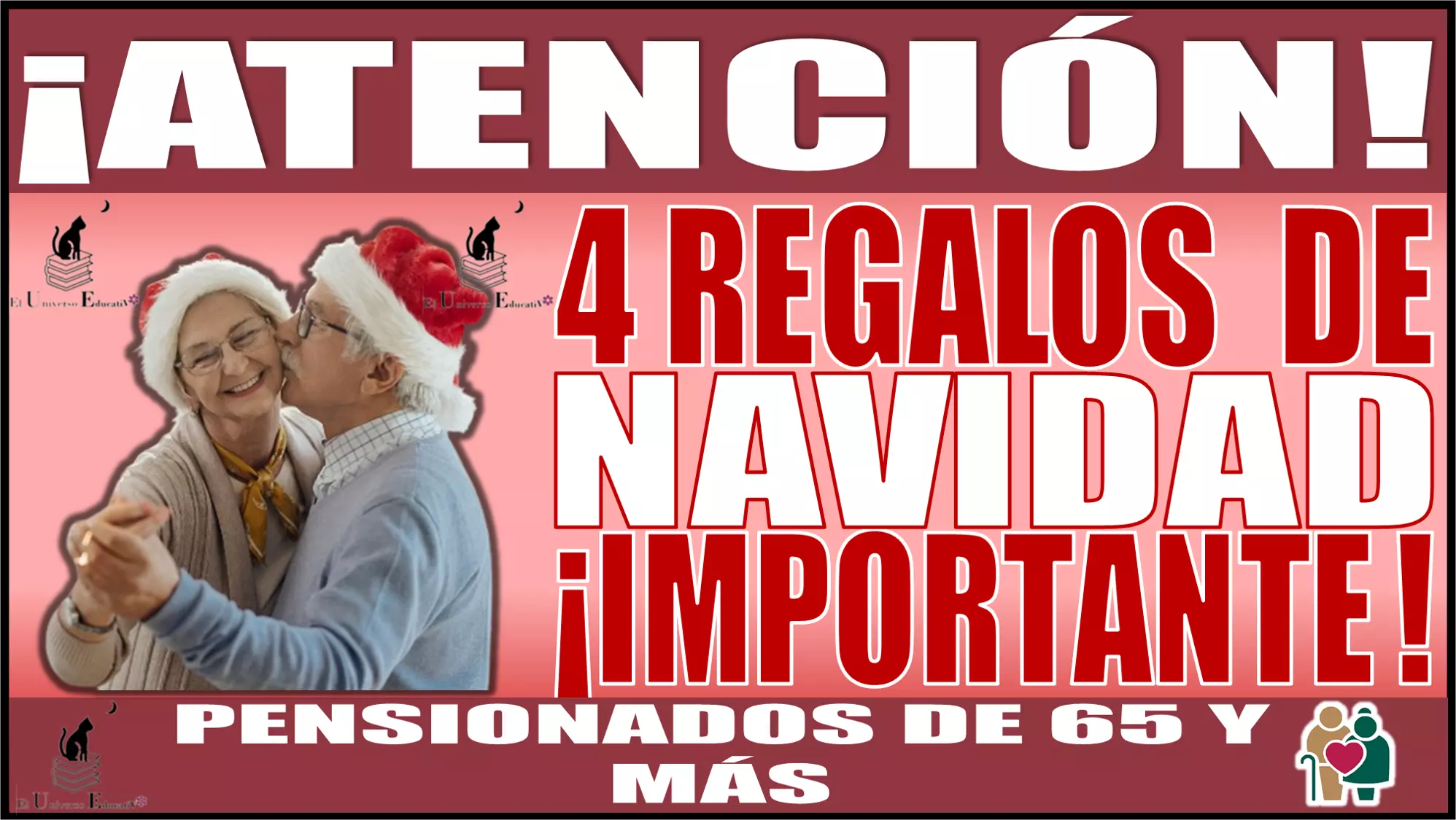 📢🤑👵👴¡ATENCIÓN!, AMLO LO VUELVE HACER, 4 REGALOS DE NAVIDAD, IMPORTANTE PARA USTEDES PENSIONADOS DE 65 Y MÁS 📢🤑👵👴