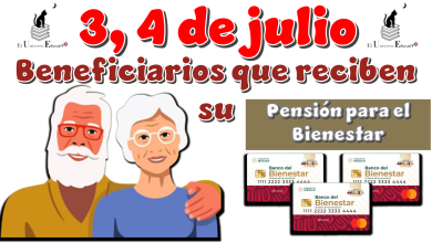 3, 4, de julio | Beneficiarios qué reciben su Pensión para el Bienestar