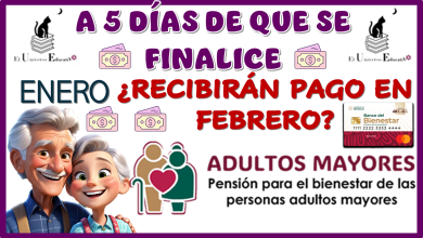 A 5 DÍAS DE QUE FINALICE ENERO… ¿RECIBIRÁS PAGO EN FEBRERO? | PENSIÓN PARA EL BIENESTAR