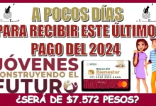 A POCOS DÍAS PARA RECIBIR ESTE ÚLTIMO PAGO DEL 2024 | ¿SERÁ DE $7,572 PESOS? 