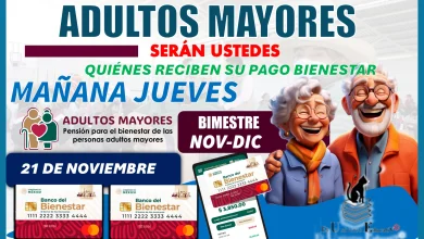 ADULTOS MAYORES SERÁN USTEDES QUIÉNES RECIBEN SU PAGO BIENESTAR MAÑANA JUEVES 21 DE NOVIEMBRE