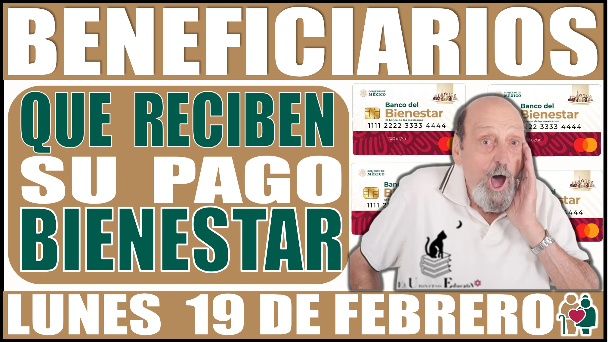  AQUÍ TE DIRÉ QUIÉNES SON LOS BENEFICIARIOS QUE RECIBEN SU PAGO BIENESTAR LUNES 19 DE FEBRERO 