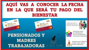 AQUÍ VAS A CONOCER LA FECHA EN LA QUE SERÁ TU PAGO DEL BIENESTAR | PENSIONADOS Y MADRES TRABAJADORAS 