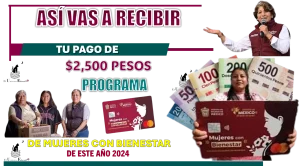 ASÍ VAS A RECIBIR TU PAGO DE $2,500 PESOS | PROGRAMA DE MUJERES CON BIENESTAR DE ESTE AÑO 2024 