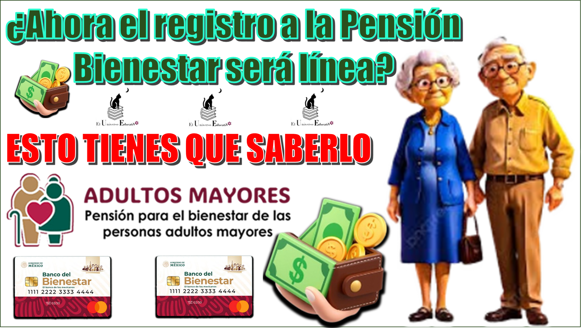 ¿Ahora el registro a la Pensión Bienestar será en línea?…ESTO TIENES QUE SABERLO