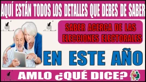 Aquí están todos los detalles que debes de saber acerca de las elecciones electorales de este año 2024 | AMLO ¿Qué dice?