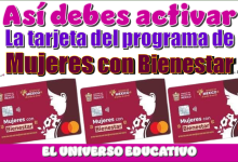 Así debes activar la tarjeta del programa de Mujeres con Bienestar