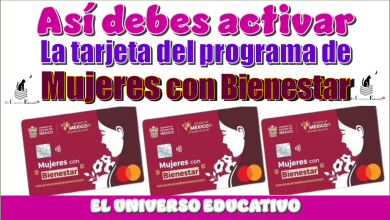 Así debes activar la tarjeta del programa de Mujeres con Bienestar