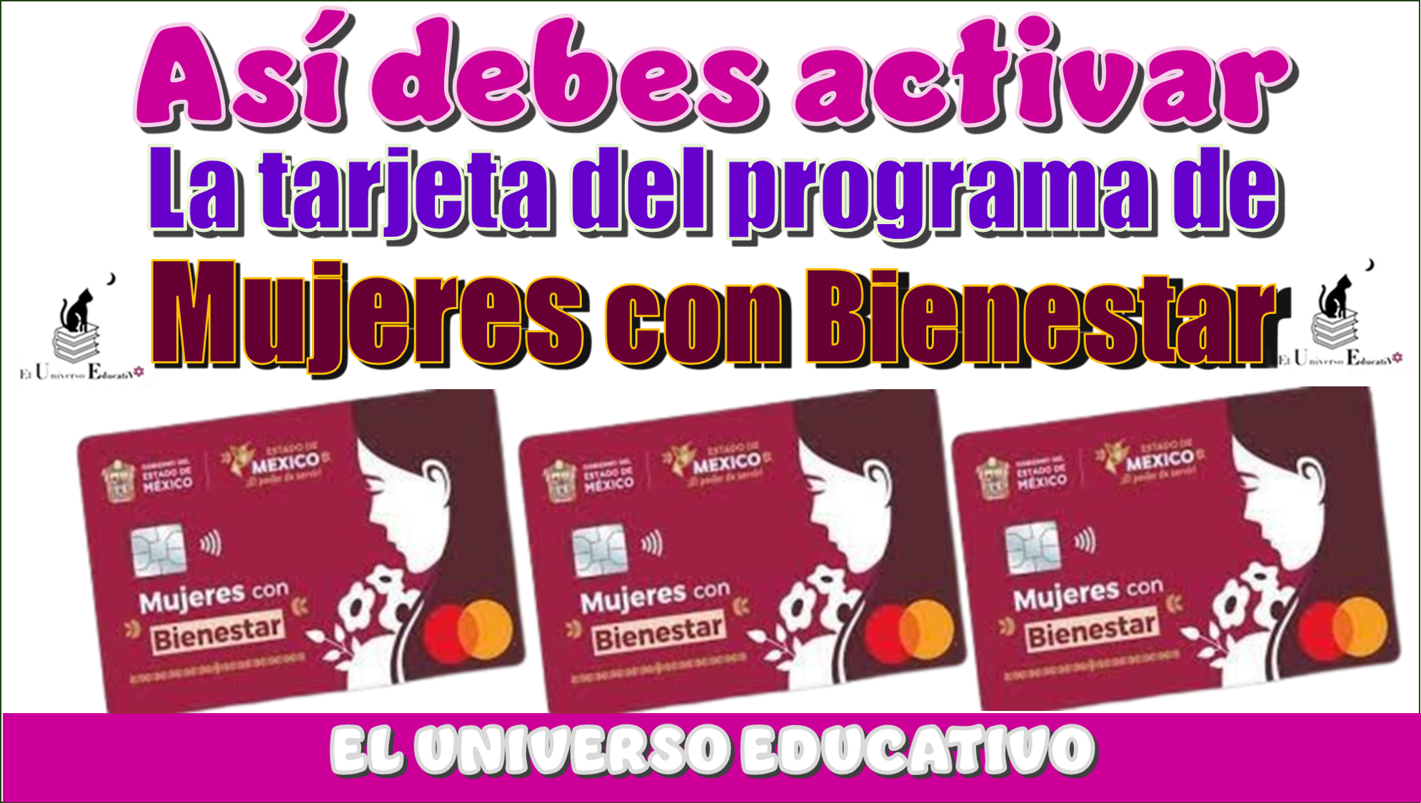 Así debes activar la tarjeta del programa de Mujeres con Bienestar