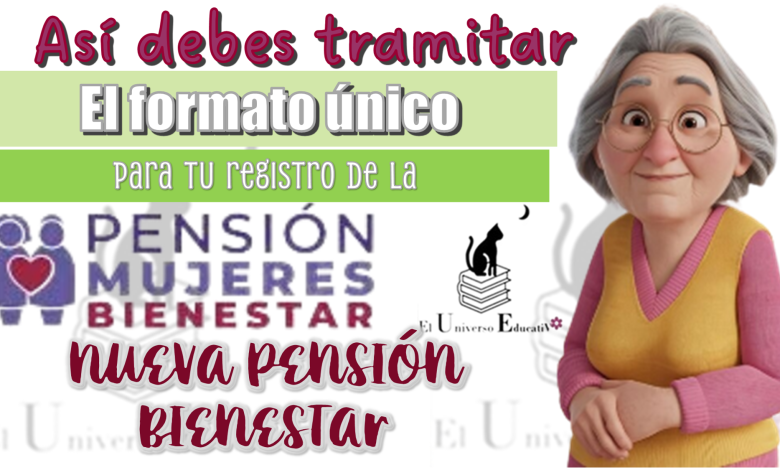 Así debes tramitar el formato único para tu registro de la nueva Pensión Bienestar