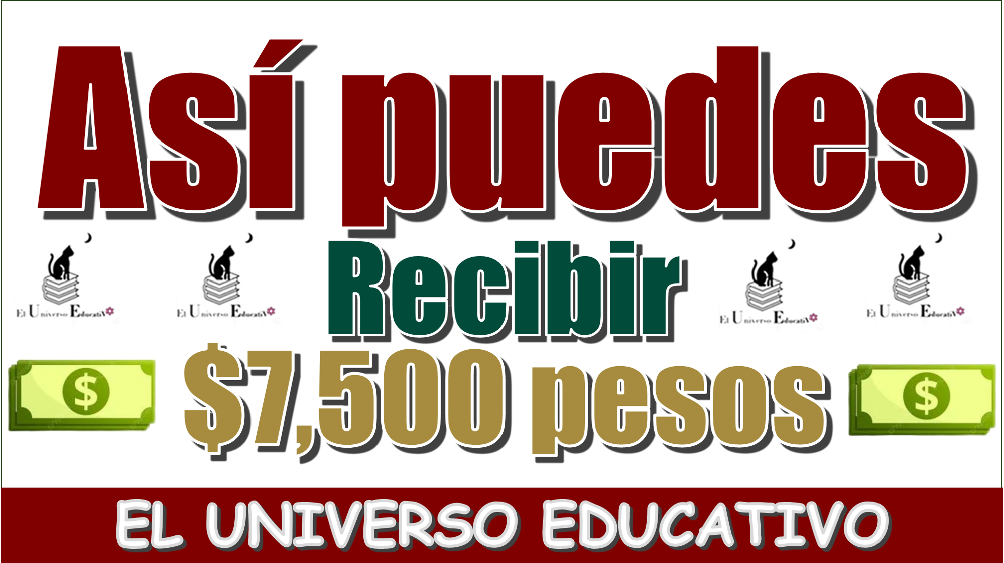 Así puedes recibir hasta $7,500 pesos