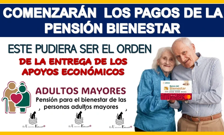 COMENZARÁN LOS PAGOS DE LA PENSIÓN BIENESTAR, ESTE PUDIERA SER EL ORDEN DE ENTREGA DE LOS APOYOS ECONÓMICOS 