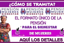 ¿CÓMO SE TRAMITA EL FORMATO ÚNICO DE LA PENSIÓN PARA EL BIENESTAR DE MUJERES?… AQUÍ LOS DETALLES 