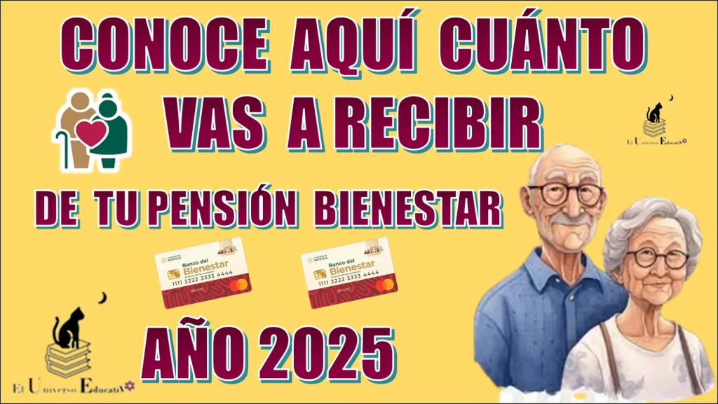 CONOCE AQUÍ CUÁNTO VAS A RECIBIR DE TU PENSIÓN BIENESTAR | EN EL PRÓXIMO AÑO 2025