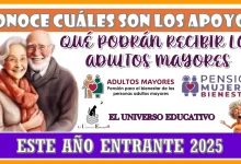 CONOCE CUÁLES SERÁN LOS APOYOS QUÉ PODRÁN RECIBIR LOS ADULTOS MAYORES ESTE AÑO ENTRANTE 2025 