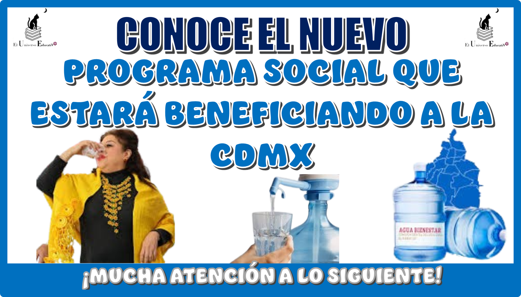 CONOCE EL NUEVO PROGRAMA SOCIAL QUE ESTARÁ BENEFICIANDO A LA CDMX...¡MUCHA ATENCIÓN A LO SIGUIENTE!