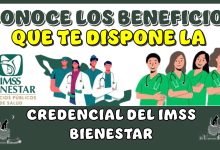 CONOCE LOS BENEFICIOS QUE TE DISPONE LA CREDENCIAL DEL IMSS BIENESTAR