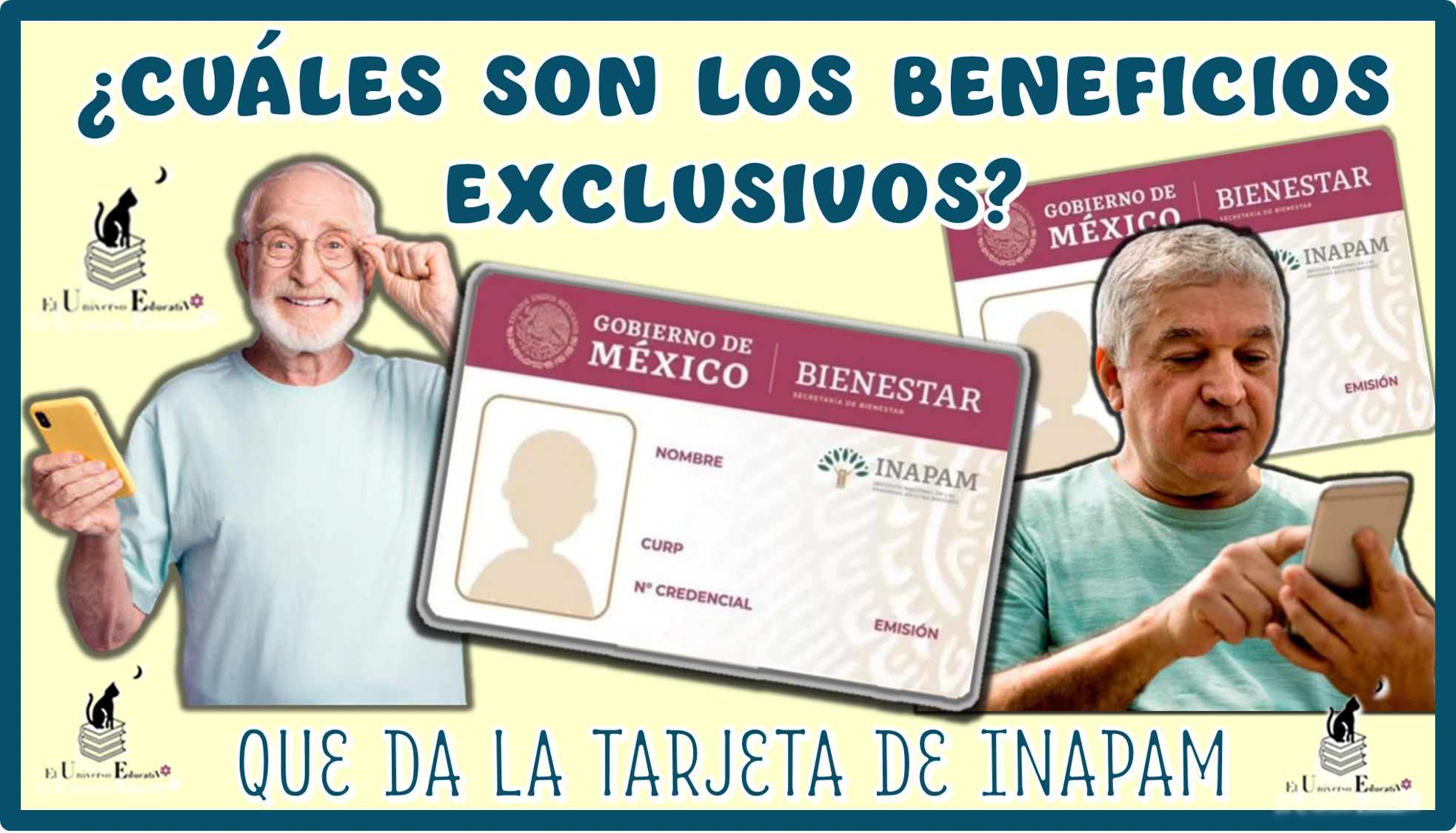 ¿CUÁLES SON LOS BENEFICIOS EXCLUSIVOS QUE DA LA TARJETA DE INAPAM?  | CONÓCELOS AQUÍ 