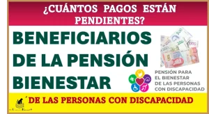 ¿CUÁNTOS PAGOS ESTÁN PENDIENTES? | BENEFICIARIOS DE LA PENSIÓN BIENESTAR DE LAS PERSONAS CON DISCAPACIDAD | PONGAN ATENCIÓN 