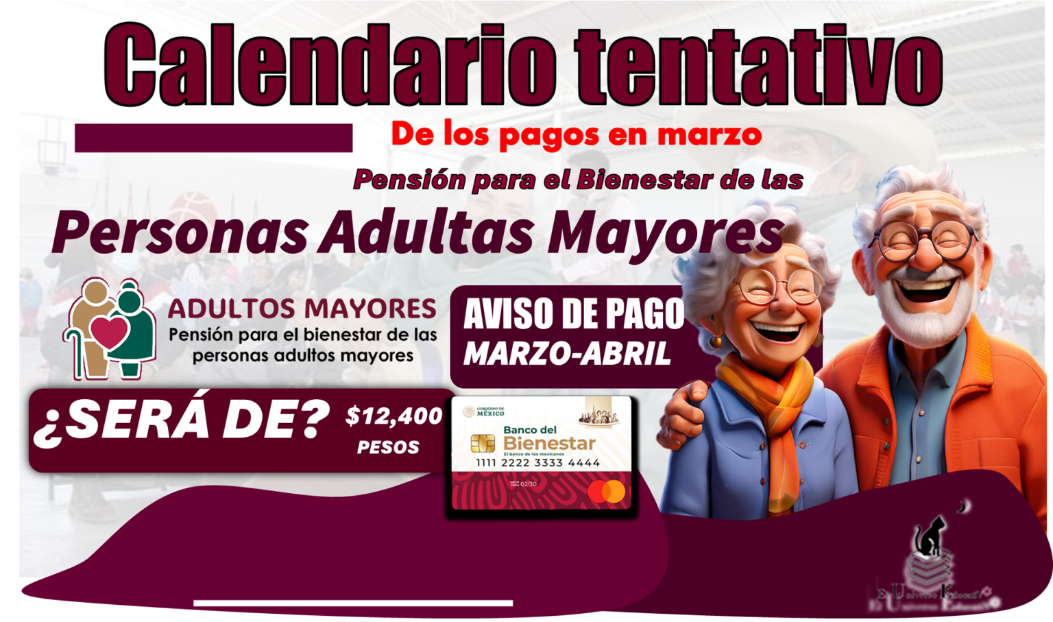 ≫ Calendario tentativo de los pagos en marzo | Pensión para el ...