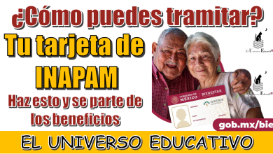 ¿Cómo puedes tramitar tu tarjeta de INAPAM? | Haz esto y se parte de los beneficios 