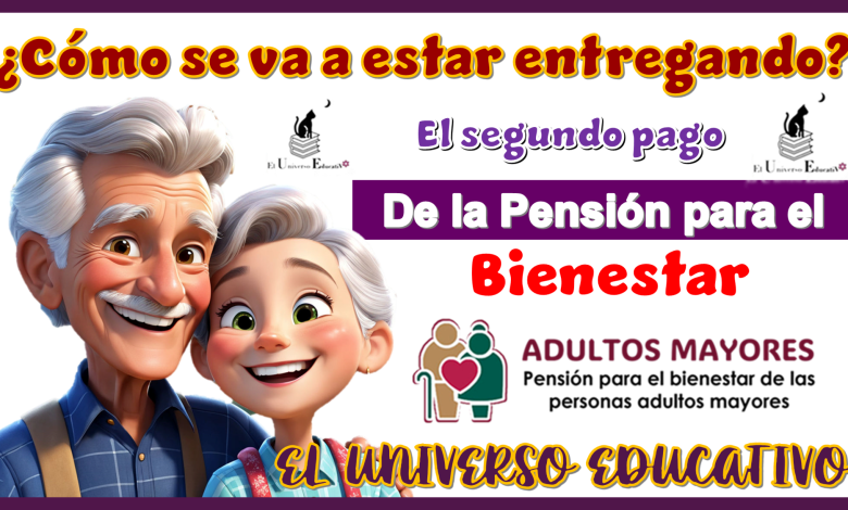 ¿Cómo se va a estar entregando el segundo pago de la Pensión para el Bienestar?