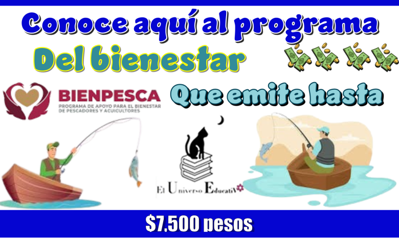 Conoce aquí al programa del bienestar que te emite hasta $7,500 pesos 