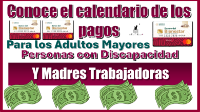 Conoce el calendario de los pagos para los Adultos Mayores, Personas con Discapacidad y Madres Trabajadoras 