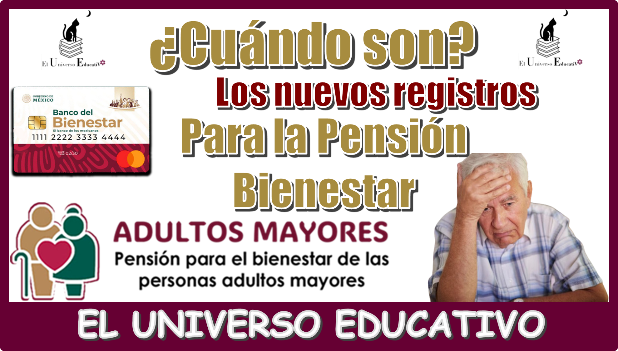 ¿Cuándo son los nuevos registros para la Pensión Bienestar? 