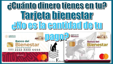 ¿Cuánto dinero tienes en tu tarjeta bienestar?,¿No es la cantidad de tu pago?