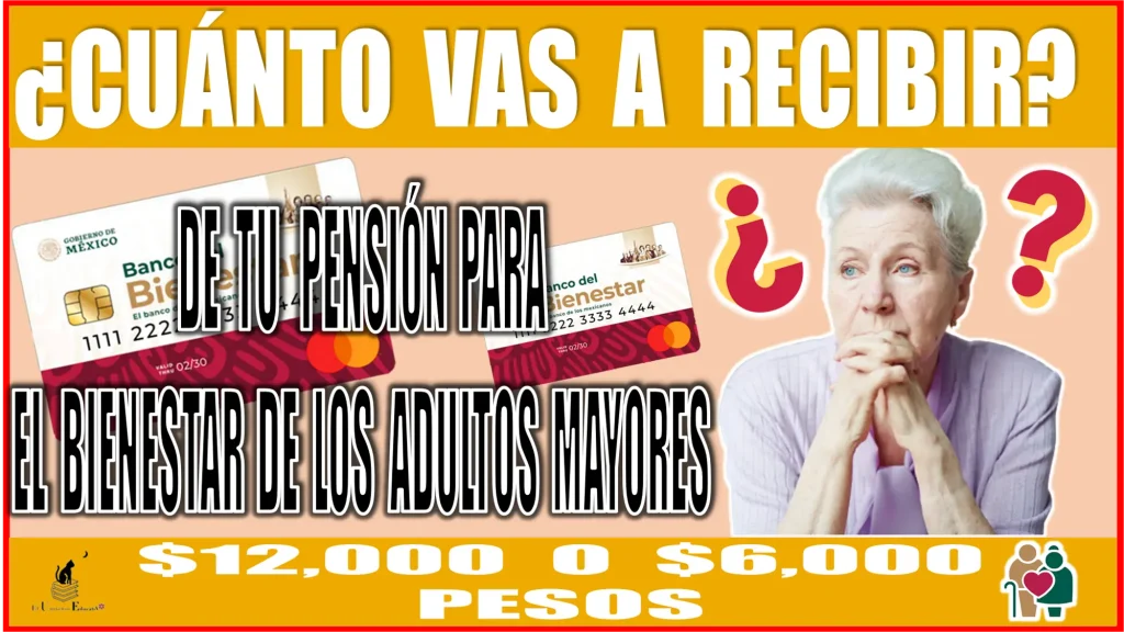 ¿Cuánto vas a recibir de tu Pensión para el Bienestar de los Adultos Mayores será $12,000 o $6,000 pesos?