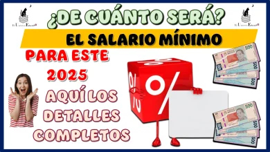 ¿DE CUÁNTO SERÁ EL SALARIO MÍNIMO PARA ESTE 2025?… AQUÍ LOS DETALLES COMPLETOS 