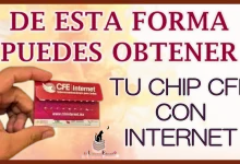 DE ESTA FORMA PUEDES OBTENER TU CHIP CFE CON INTERNET | TOTALMENTE GRATIS 