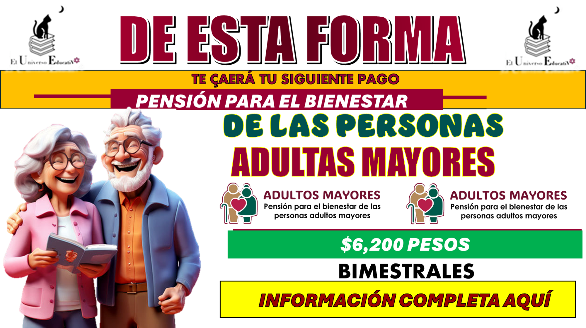 DE ESTA FORMA TE CAERÁ TU SIGUIENTE PAGO | PENSIÓN PARA EL BIENESTAR DE LAS PERSONAS ADULTAS MAYORES 2025 