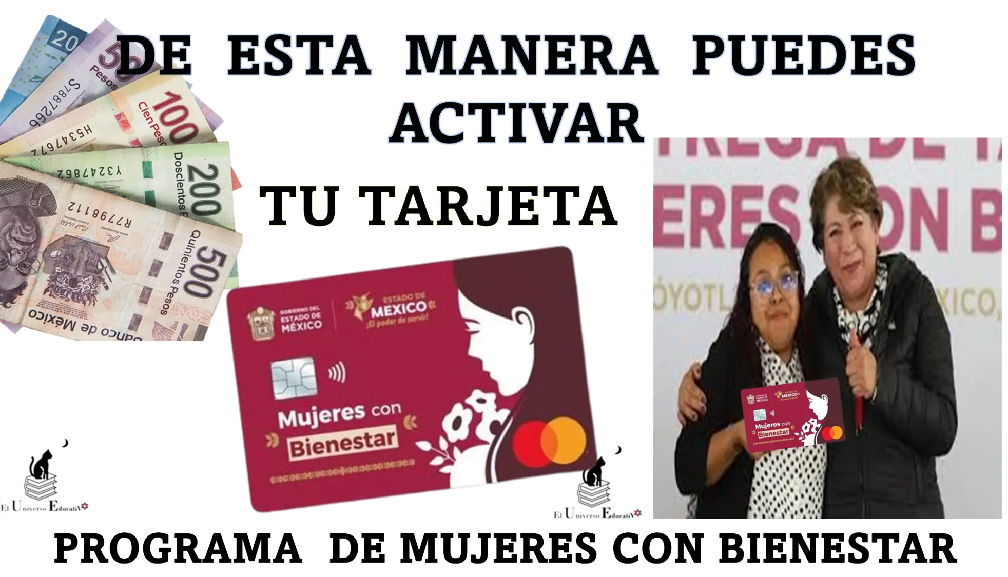 DE ESTA MANERA PUEDES ACTIVAR TU TARJETA | PROGRAMA DE MUJERES CON BIENESTAR