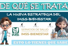 ¿DE QUÉ SE TRATA LA NUEVA ESTRATEGIA DEL IMSS-BIENESTAR?… ESTO LO TIENES QUE SABER 