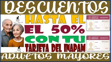 DESCUENTOS HASTA DEL 50% CON TU TARJETA DEL INAPAM...ADULTOS MAYORES ATENTOS AQUÍ 