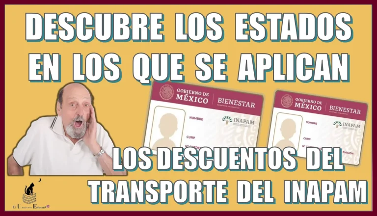 Descubre los estados en los que se aplican los descuentos en transporte público del INAPAM | ATENTOS AQUÍ ADULTOS MAYORES