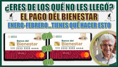 ¿ERES DE LOS QUÉ NO LE LLEGÓ EL PAGO DEL BIENESTAR DE ENERO-FEBRERO?..TIENES QUE HACER ESTO