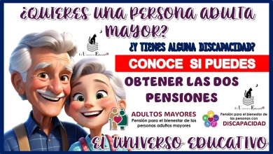 ¿ERES UNA PERSONA ADULTA MAYOR Y TIENES ALGUNA DISCAPACIDAD?...CONOCE SI PUEDES OBTENER LAS DOS PENSIONES