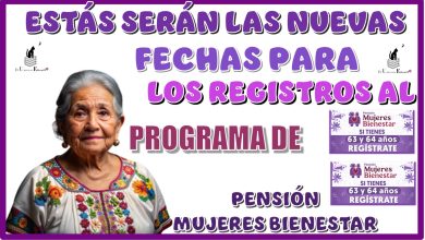 ESTAS SERÁN LAS NUEVAS FECHAS PARA LOS REGISTROS AL PROGRAMA DE PENSIÓN MUJERES BIENESTAR