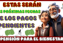 ESTAS SERÁN LAS PRÓXIMAS FECHAS DE LOS PAGOS PENDIENTES DE LA PENSIÓN PARA EL BIENESTAR