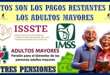 ESTOS SON LOS PAGOS RESTANTES DE LOS ADULTOS MAYORES: PENSIÓN BIENESTAR, PENSIÓN IMSS, PENSIÓN ISSSTE 