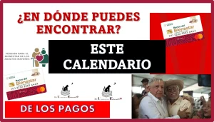 En dónde puedes encontrar este calendario oficial de los pagos de la Pensión del Bienestar