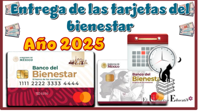 Entrega de las tarjetas del bienestar | Año 2025