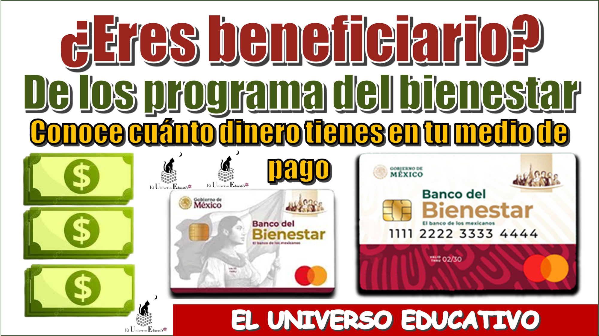 ¿Eres beneficiario de los programas del bienestar?, conoce cuánto dinero tienes en tu medio de pago 