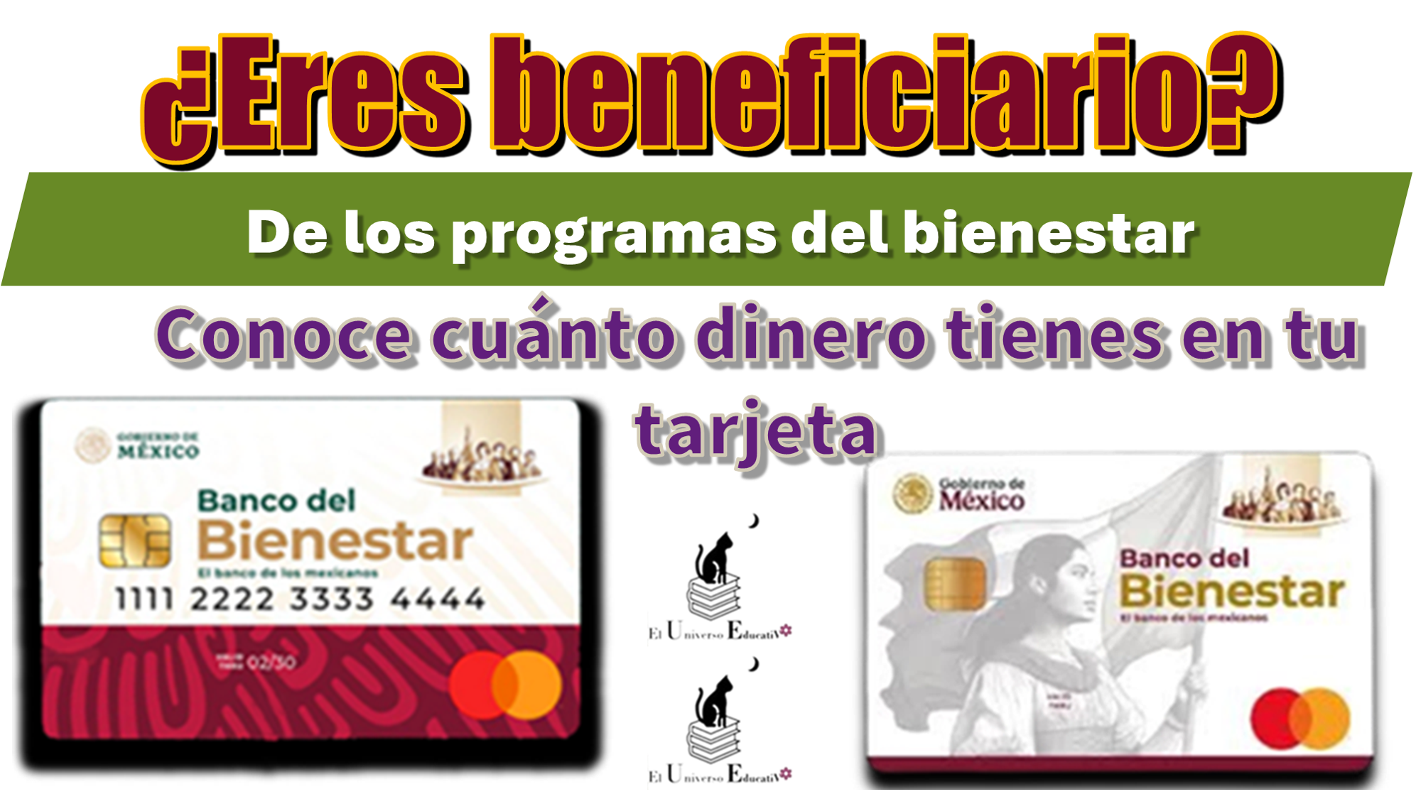 ¿Eres beneficiario de los programas del bienestar?, conoce cuánto dinero tienes en tu tarjeta